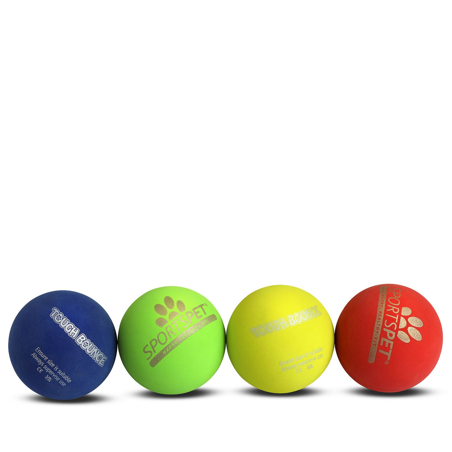 SPORTSPET Tough Bounce 65mm Balls