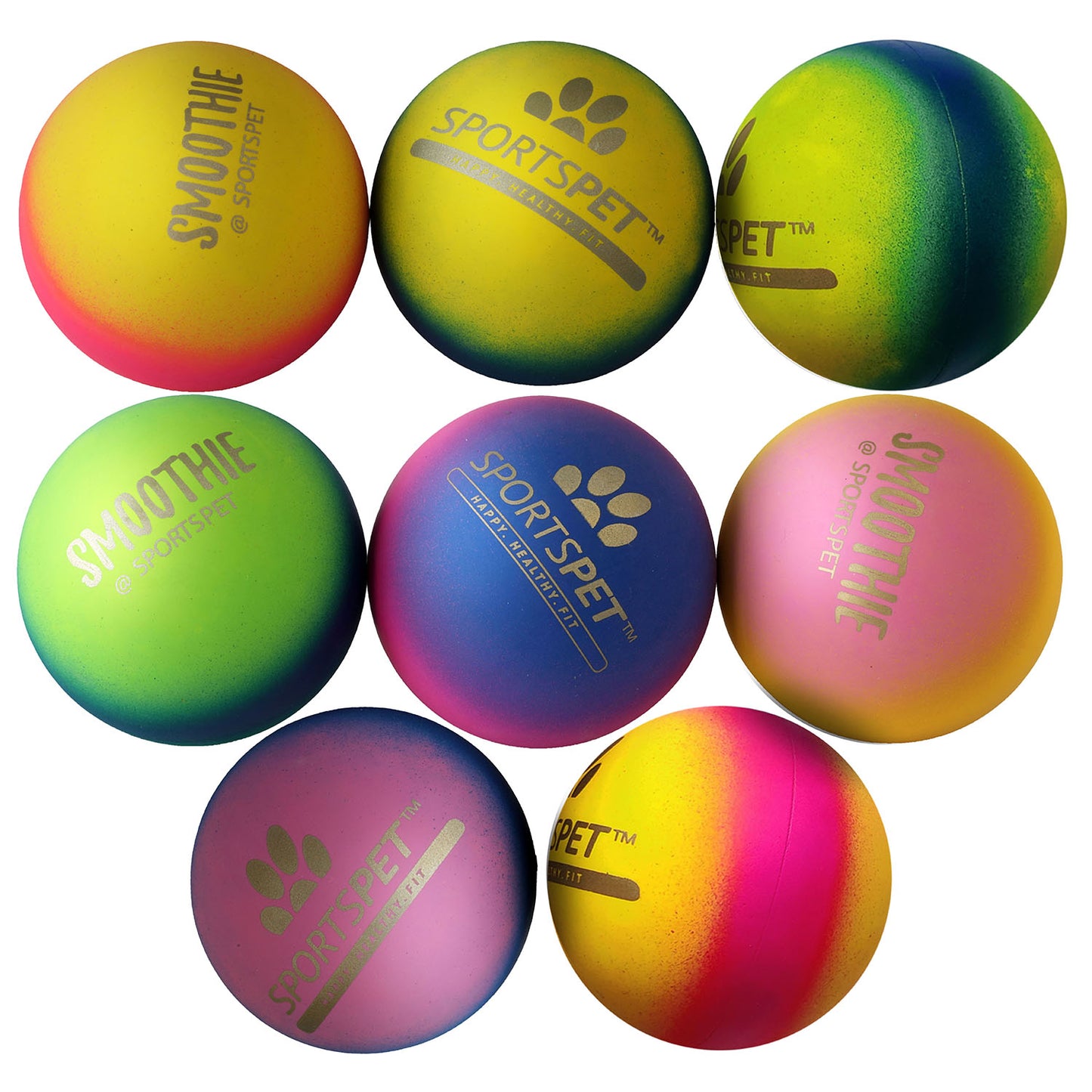 SPORTSPET Tough Bounce Smoothie 65mm Balls